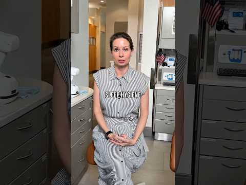 Sleep hygiene is SO IMPORTANT!👏Watch this👆#sleep #hygiene #dentistry