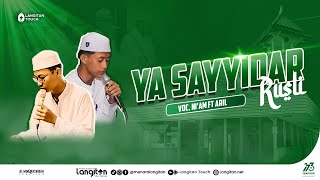 Download lagu Ya Sayyidar Rusli Ya Thahir | Voc. Ni'am feat Aril - Al Muqtashidah Langitan mp3