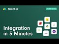 Recombee Integration in 5 minutes