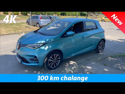 Renault Zoe 2021 (R135) - Range test | 300 km challenge (Part 1) Zagreb - Zadar 🛣 130/km/h