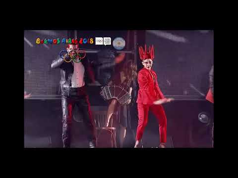 CEREMONIA  APERTURA JUEGOS OLÍMPICOS DE LA JUVENTUD TANGO