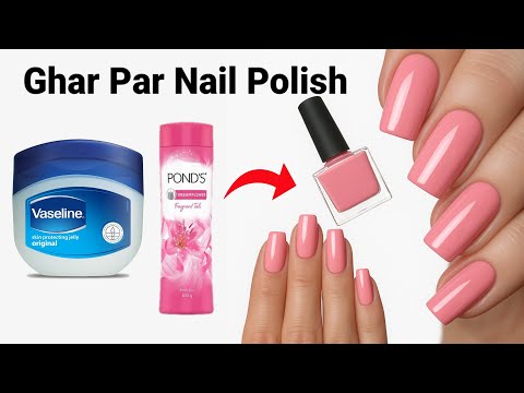 How to make Nail Polish at home /DIY homemade Nail polish Nail polish tutorial/making nail polish