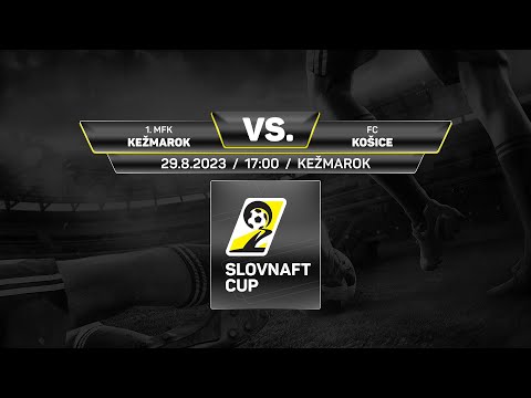 Slovnaft Cup 2023/2024 - 2.kolo: 1. MFK Kežmarok - FC Košice