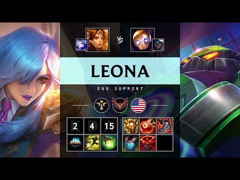 Leona Support vs Blitzcrank - NA Grandmaster Patch 25.18