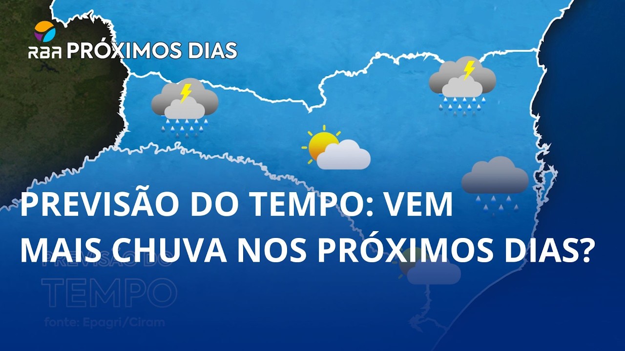 Previsão do tempo: vem mais chuva nos próximos dias? ⛈️