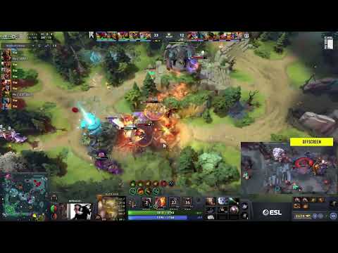 SR.RTZ Bloodseeker vs OG.Yuragi Juggernaut manfight - Shopify Rebellion vs OG - Dreamleague S20