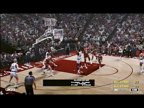 NBA 2K23 (2K14 REMASTERED) NBA RETRO ALLSTAR 1987 Uncut Gameplay
