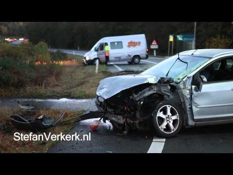 Bestuurder gewond bij ongeval A50 - Hessenweg Hattem - ©StefanVerkerk.nl