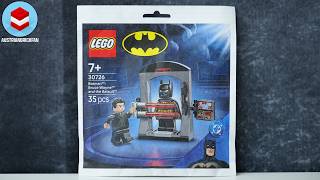 LEGO Batman 30726 Bruce Wayne and the Batsuit - LEGO Speed Build Review