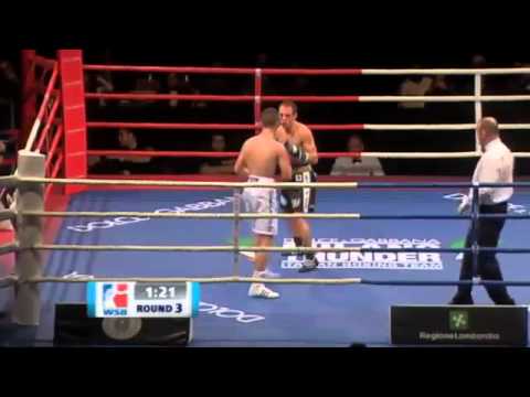 JJ Nevin v Vincenzo Picardi - World Series of Boxing fight - Boxing-Ireland.com