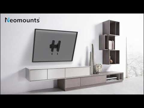 Neomounts LEVEL-850 WL35S-850BL12 neigbare Wandhalterung video preview