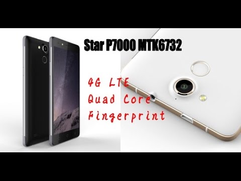 Star P7000 MTK6732 4G LTE 1GB RAM 8GB ROM Mobile Phone Quad Core 5.5″ Android 4.4 Fingerprint