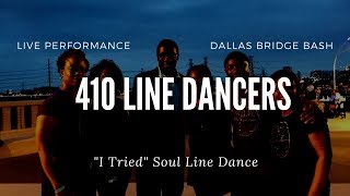 I Tried Ledisi Line Dance, Dallas Bridge Bash