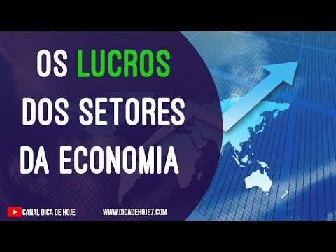 Dica de Hoje - Os Lucros nos Setores da Economia