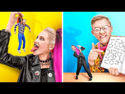 GOOD STUDENT vs BAD STUDENT || Funny Life Situations At School by 123 GO!