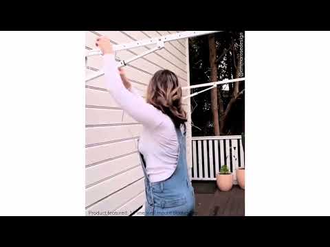 Milkcan - Easy DIY Clothesline Installation with @emmarosedesign
