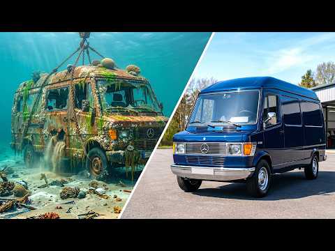 Thumbnail for We Pulled a Mercedes Van From the OCEAN and Rebuilt It — ASMR Restoration by Mercedes-Benz Group AG
