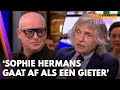 Johan en René zien ‘lachwekkend’ interview met Sophie Hermans: 'Ze gaat af als een gieter'