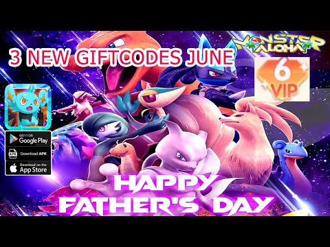 PAPP Monster Aloha & 3 New Giftcodes June - Pokemon RPG Free VIP6 Andrid iOS