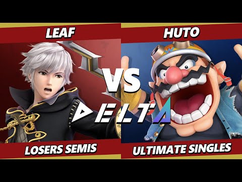 Delta 7.5 LOSERS SEMIS - Leaf (Robin) Vs. Huto (Wario) Smash Ultimate - SSBU