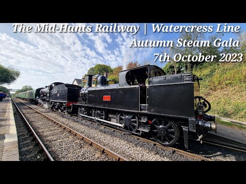 The Mid-Hants Railway | Watercress Line | Autumn Steam Gala, October-2023