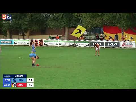 Rd 6 Hostplus SANFL Snapshot - Sturt's Josh Rentsch takes strong grab & kicks sealer