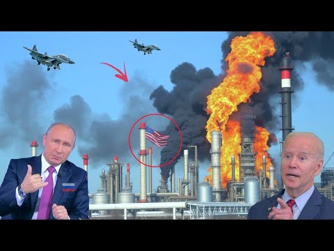 13 Minutes ago! The largest US oil base was destroyed by Russian Yak 141 fighter jets, ARMA3