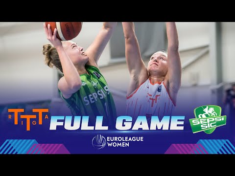 TTT Riga v ACS Sepsi-SIC | Full Basketball Game | EuroLeague Women 2023-24