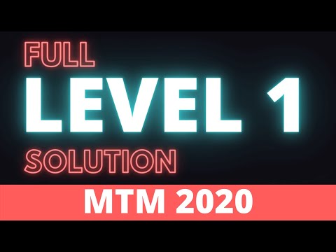 Full Level 1 solution of Master the Mainframe 2020 | IBM MTM 2020