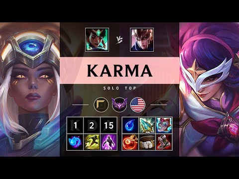 Karma Top vs Quinn - NA Master Patch 25.16