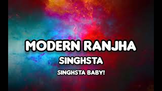 Modern Ranjha - Singhsta Lyrics