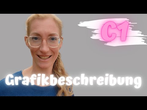 C1 GOETHE PRÜFUNG | Grafikbeschreibung mit Nomen-Verb-Verbindungen