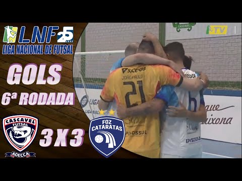 Gols Cascavel 3x3 Foz Cataratas - 6ª Rodada LNF 2020 (26/09/2020)