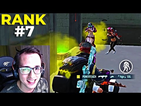 YÜKSEK RANKTA BÖYLE OYNANIR ! RANK #7 - PUBG MOBILE