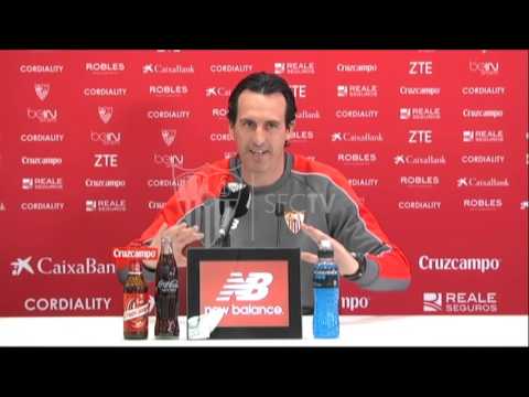 Rueda de prensa de Unai Emery​ previa al partido ante el Getafe C.F