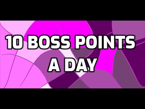Farming daily boosted boss