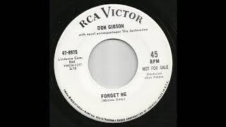 Don Gibson  Forget Me