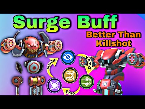 Surge Buff Explained 😈- The New Meta || Mech Arena