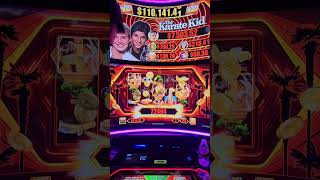 HUGE win on Karate Kid Bonus slot machine slot gamblinggame casino Video