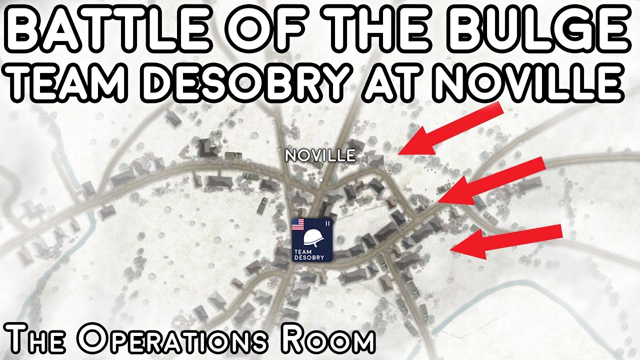 Battle of the Bulge - The Valiant Stand of Team Desobry