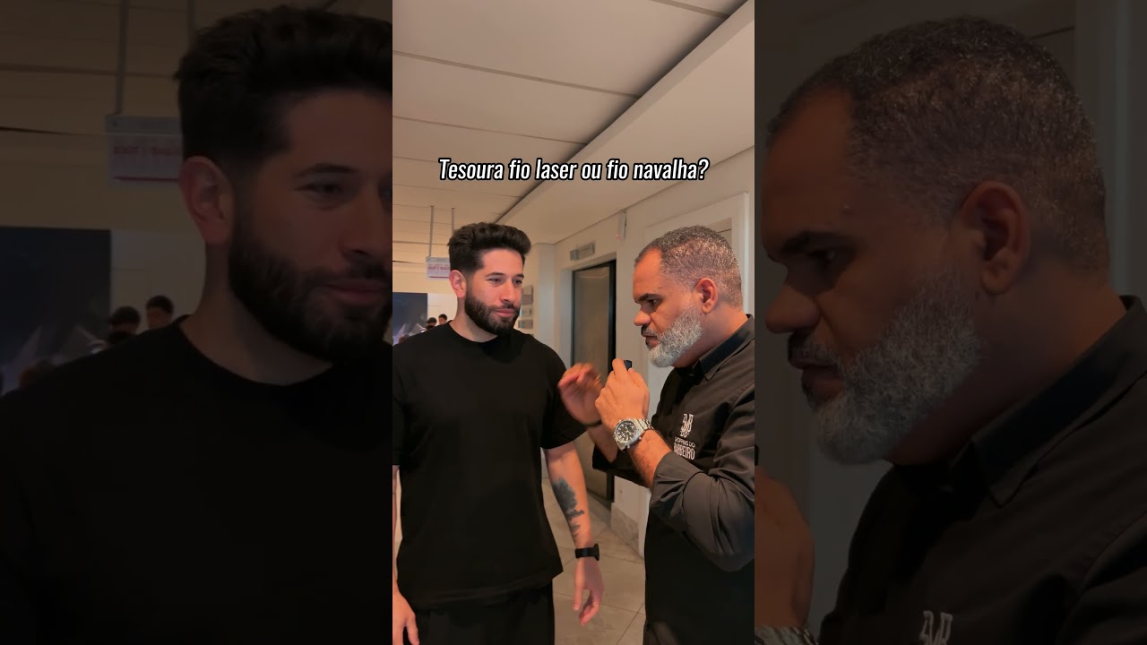 Assistir no YouTube: Tesoura fio laser ou fio navalha? Dicas profissionais - Shopping do Barbeiro