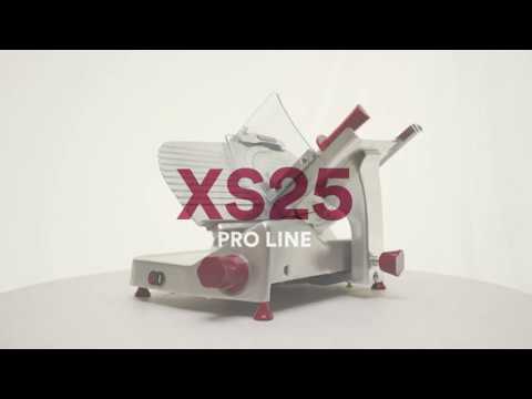 Berkel xs25 pro line meat slicer, 250 mm