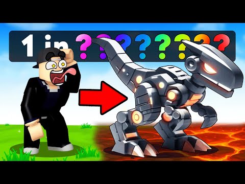 Spending Robux on RARE Dinosaurs in Roblox