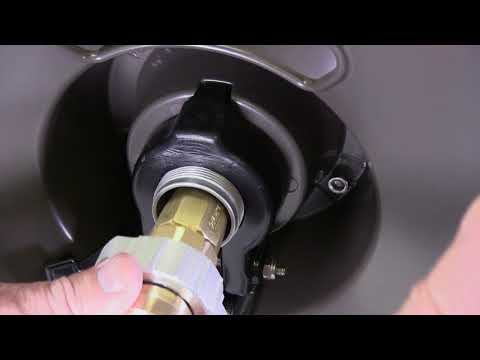 ELEY Model 1042 Hose Reel - Free-Standing Assembly