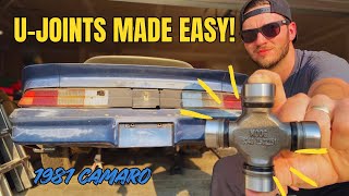 How To Replace Universal Joints! | Project Camaro
