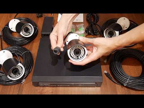 Kit NVR 4 canale 2MP 1080P Aevision AE-N6100-4ET-2MP - www.1cctv.ro