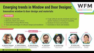 Discussion on Emerging Trends in Window and Door Designs: Innovative Designs and Materials