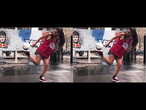 اجمل مهارات فى كرة القدم - Lisa Zimouche) - Go girlsss, il est temps de vous)