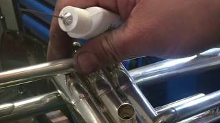 Video thumbnail for PLEH DOKTOR - TRUMPET YAMAHA YTR-2335 CLEAN & TUNNING SLIDE REPAIR by David Kajič