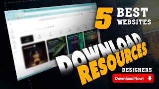 Top 5 Free Design Resources Every Designer MUST Know in 2025! 🔥